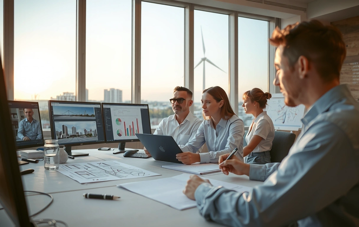 Zespół duddenhoeend.com przy pracy